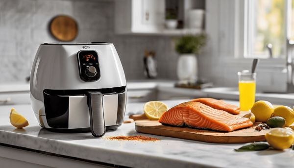 Saumon surgelés air fryer : recette rapide pour un meilleur goût
